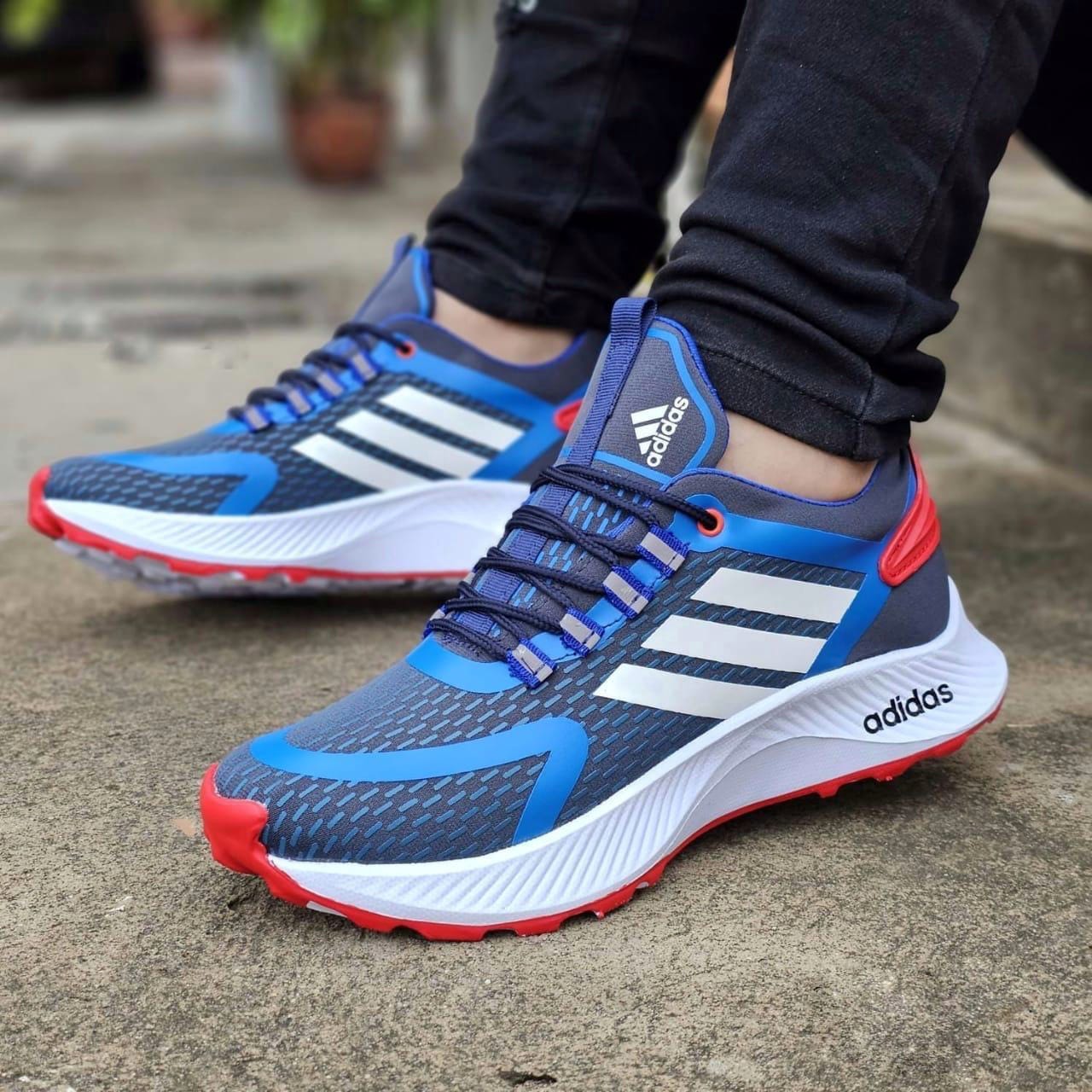 Tenis Adidas Caballero Mt Azul